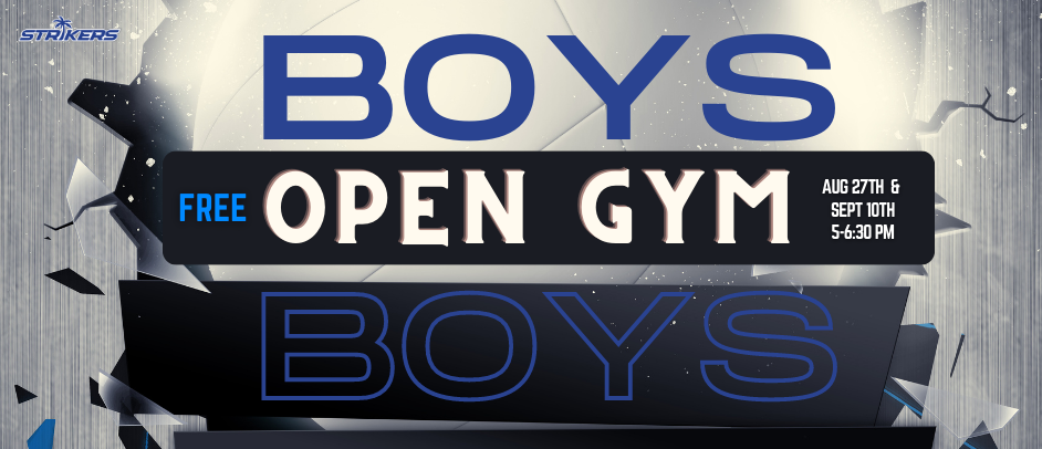 14U-18U Boys Open Gym - Click To Register